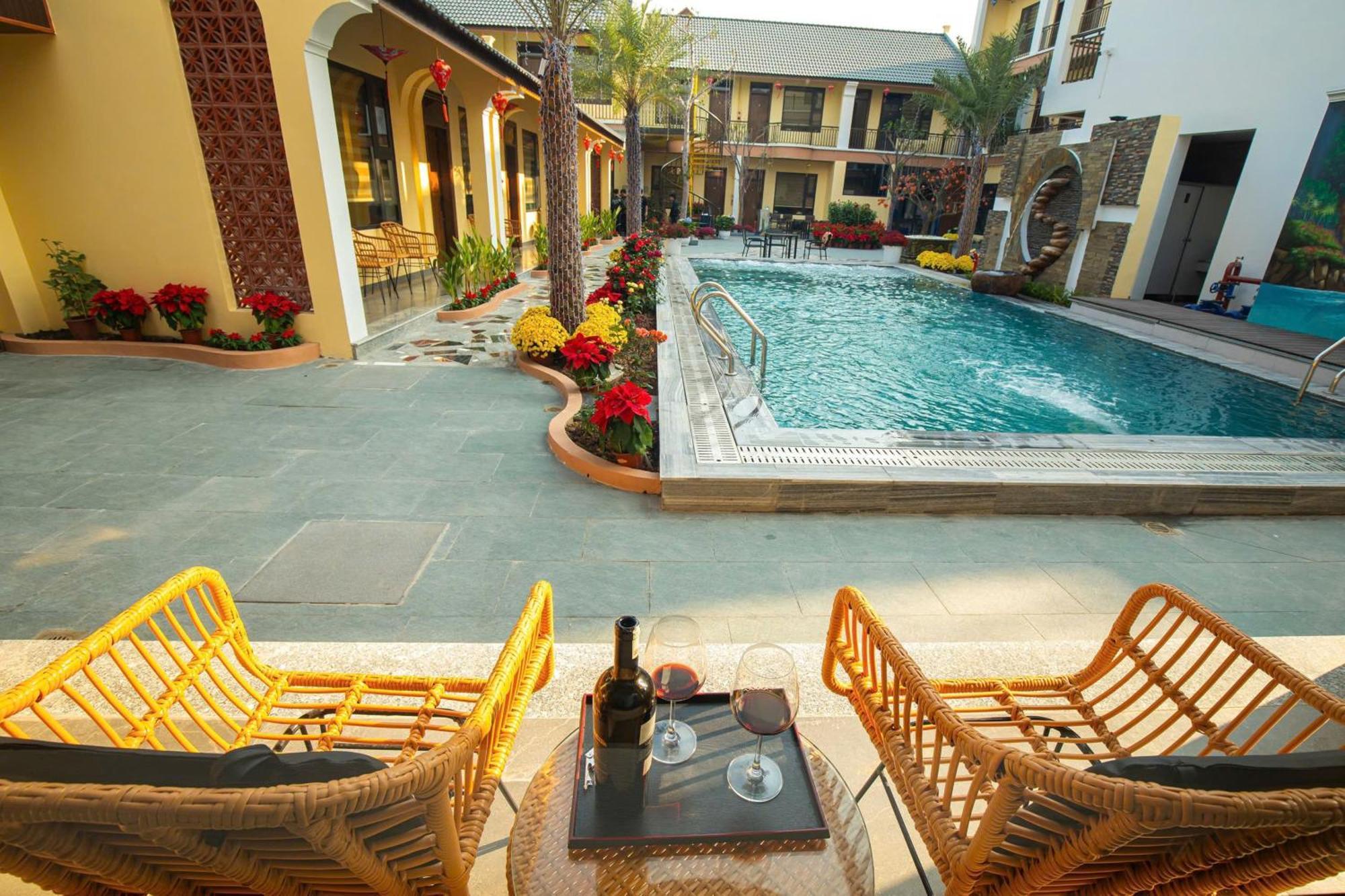 נין בין Tam Coc Center Luxury Hotel & Villa מראה חיצוני תמונה
