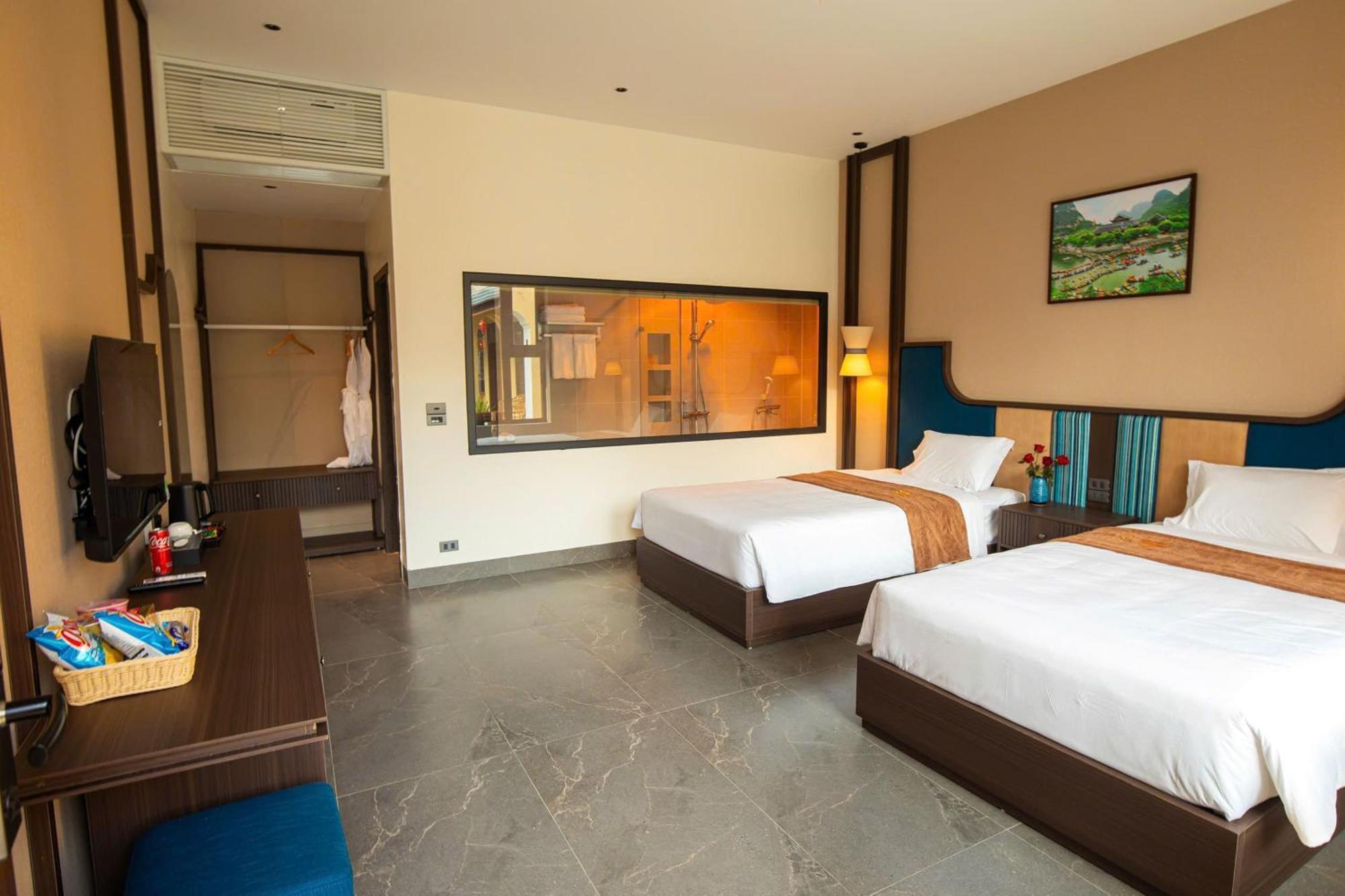 נין בין Tam Coc Center Luxury Hotel & Villa מראה חיצוני תמונה